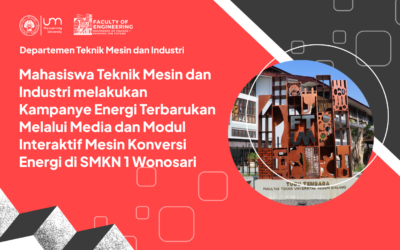 Mahasiswa Teknik Mesin dan Industri melakukan Kampanye Energi Terbarukan Melalui Media dan Modul Interaktif Mesin Konversi Energi di SMKN 1 Wonosari