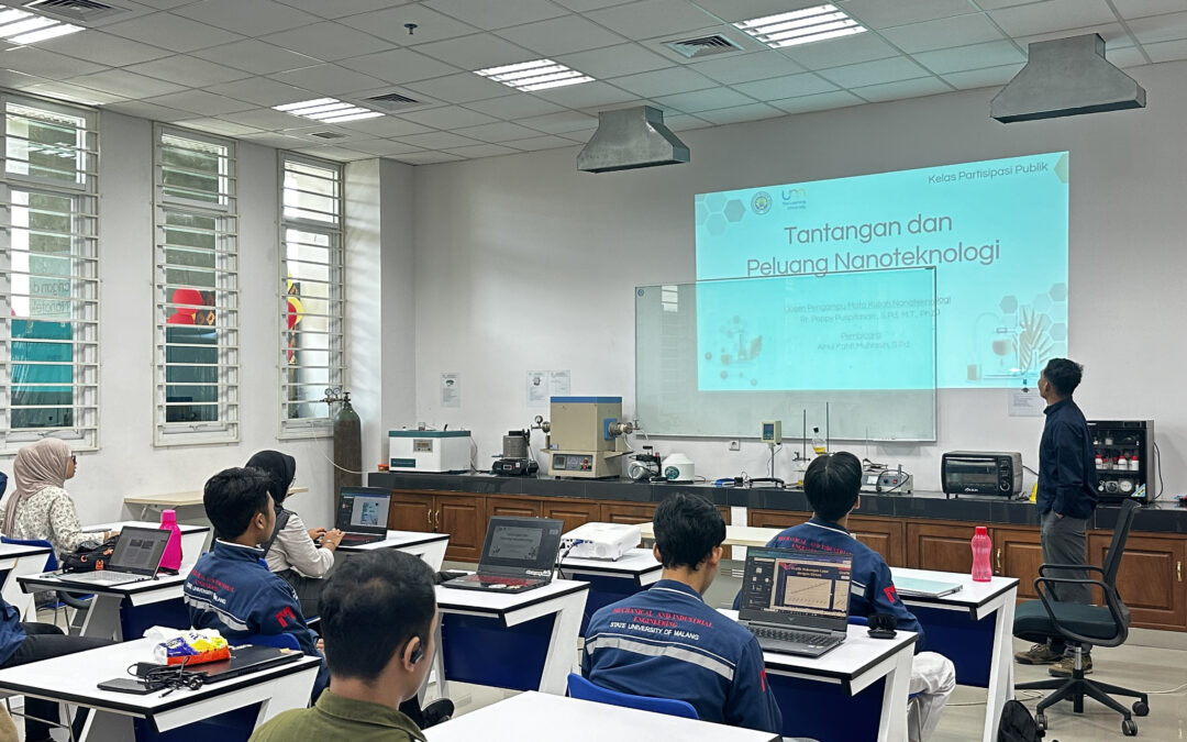 Tantangan Dan Peluang Nanoteknologi kedepan melalui Kelas Partisipasi Pada Mata Kuliah Dasar Nanoteknologi