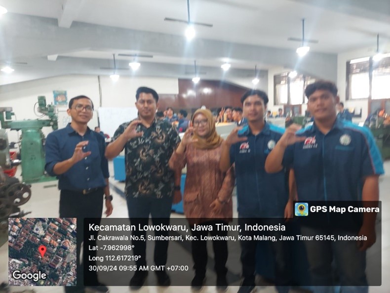 Observasi Penelitian Penggunaan Alat Pelindung Diri dalam Praktik Pemesinan Bubut oleh Dosen Universitas Negeri Medan sebagai Upaya Mendukung SDG 8