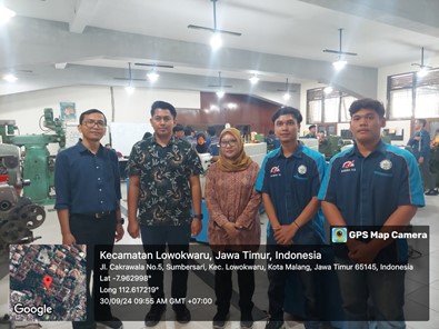 Observasi Penelitian Keterampilan Mahasiswa dalam Penggunaan Mesin Freis: Langkah Mendukung SDG 9 oleh dosen Universitas Negeri Medan