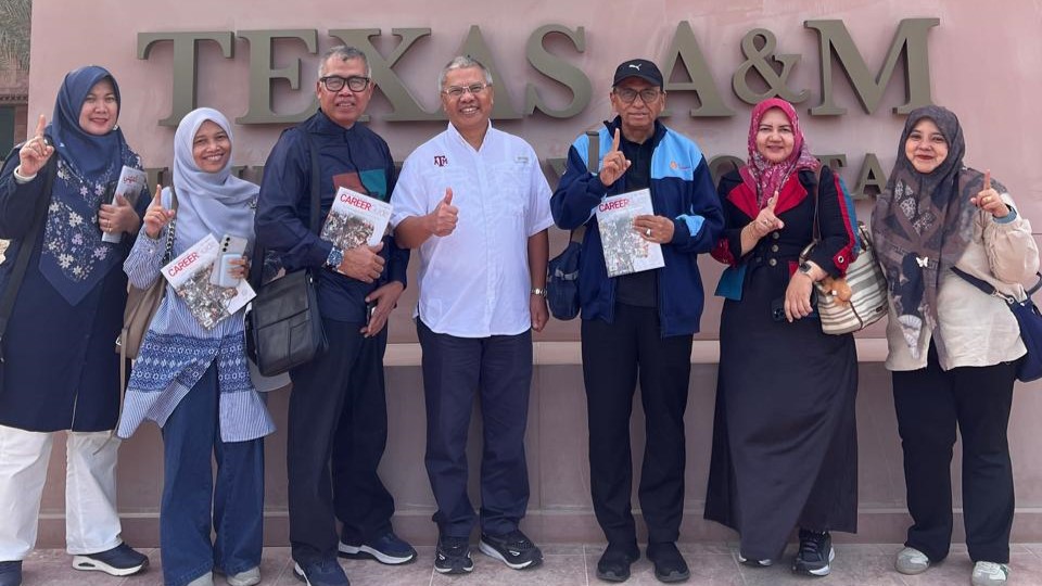 Dosen Prodi S1 dan S3 Teknik Mesin Kunjungi Texas A&M University at Qatar untuk Inisiasi Kerjasama Akademik