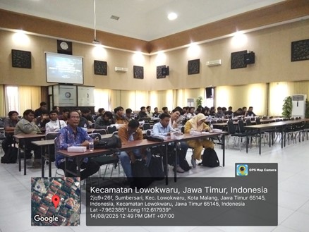 Sosialisasi Visi, Misi, dan Profil Lulusan Prodi Pendidikan Teknik Mesin FT UM untuk Mahasiswa, Stakeholder dan Sekolah-Sekolah Mitra oleh Ketua Program Studi Ir. Marsono, S.Pd.T., M.Pd., Ph.D