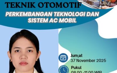 Revolusi AC Mobil Dibedah! Kuliah Tamu UM Bersama Dr. Yustin Pakar Teknologi AC Mobil Kendaraan Listrik
