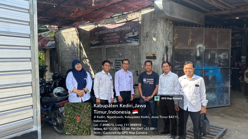 Prodi Pendidikan Teknik Mesin FT UM Jajaki Kerja Sama CNC dan Laser Cutting dengan CV Inseco CNC Indonesia