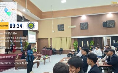KULIAH TAMU PENDIDIKAN TEKNIK MESIN UM TINGKATKAN WAWASAN MAHASISWA TENTANG PEMBELAJARAN DAN PROFESI KEPENDIDIKAN